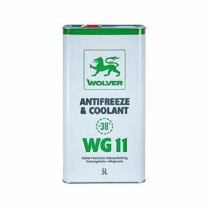 WOLVER ANTIFREEZE & COOLANT 5L GREEN